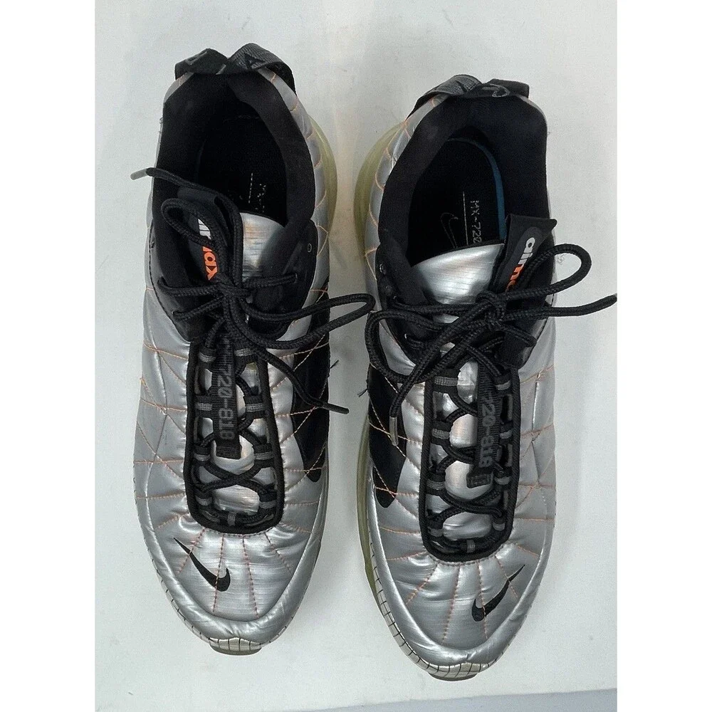 Nike Air MX 720-818 'Metallic Silver' BV5841-001 Men's Size 12.5